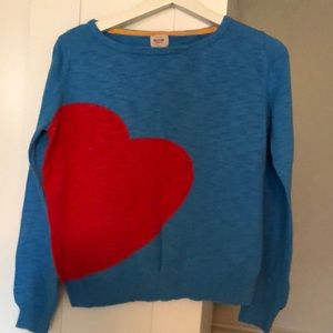 Heart sweater